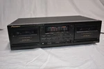 Pioneer Dual Cassette CT-W208R. Fixed Price $75.00.