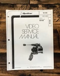 Quasar Video Camera Service Manual *original*. Fixed Price $19.97.