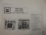 60'S V-m Voice Of Music Technical Service Manual Model 20022 Amplifier Bis. Fixed Price $12.99.