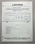 Mitsubishi DA-U155 Original Service Manual Free Shipping. Fixed Price $21.00.