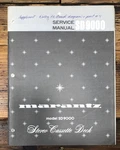 Marantz SD9000 SD-9000 Cassette Service Manual *original*. Fixed Price $34.97.