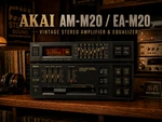 Akai AM-M20 + EA-M20 Rare Vintage Stereo Amplifier & Equalizer. Fixed Price $1999.00.