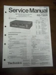 Original Technics Service Manual For The RS-T80R Cassette Deck Repair. Fixed Price $9.48.