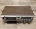Sanyo RD-5008 Stereo Cassette Deck Woodgrain For Parts Repair. Fixed Price $10.00.