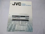 Jvc Vintage Cassette Deck DD-99 DD-77 KD-D10 D-E3 D-M3 Catalogue Original Japan. Fixed Price $28.89.