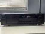 Kenwood KX-5530 Stereo Cassette Deck Black Auto Reverse For Parts Repair.. Fixed Price $99.00.