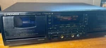Pioneer CT-W602R Stereo Dual Cassette Deck Serviced + Manual. Fixed Price $135.00.