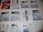 Sony 1981 Cassette Decks Brochure 11 Pages, Articles, Info Specs TC-FX6C,FX5,4,2. Fixed Price $12.99.