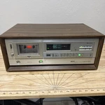 Akai Gx F60R Auto Reverse Stereo Cassette Tape Deck Wooden Cabinet Powers On. Fixed Price $199.00.