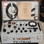 TV-7 D/u Military Tube Tester Refurbished/calibrated April 2026. Fixed Price $1399.99.