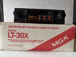 Am Fm Cassette Car Stereo Rare Quality Vintage New Display 2 Knob Shaft By Mga. Fixed Price $649.95.
