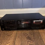 Jvc TD-W111 Stereo Double Cassette Deck Black Dolby System Fully Tested!. Fixed Price $49.99.