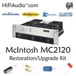 Mcintosh MC2120 Amplifier Rebuild Restoration Recap Service Kit Fix Repair. Fixed Price $225.00.