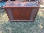 Magnavox Imperial Micromatic Tube Console Stereo. Fixed Price $499.00.