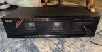Teac W-500R Auto Reverse Double Cassette Deck Works. Fixed Price $60.00.
