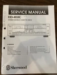 Sherwood DD-4010C DD4010C Dual Cassette Deck Service Manual **original**. Fixed Price $15.99.