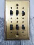 Vtg Argonne AR-239 Speaker Selector Metal Coverplate & Buttons. Fixed Price $19.96.