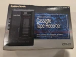 Vtg 1990'S Radio Shack CTR-96 #14-1105 Voice Activated Cassette Tape Recorder. Fixed Price $20.36.