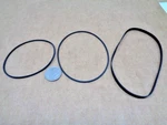 3 Pcs Kit Fits Kenwood Cassette Player Kx 550 605 650 Three New Belts. Fixed Price $14.95.