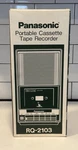 Panasonic RQ-2103 Slim Line Cassette Recorder Tested Works Box Ac Adapter 80S. Fixed Price $44.79.