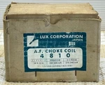 Luxman 4810 Choke Coil Transformer New Japan Vintage Tube Amplifier Analog. Fixed Price $349.99.