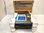 Very Rare Vintage Elmo Video Disc Ced Player VEC-200 With Box & Remote. Fixed Price $449.99.