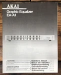 Akai EA-A1 Graphic Equalizer Owners / User Manual *original*. Fixed Price $24.97.