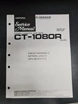 Pioneer CT-1080R Cassette Deck Circuit Diagram Service Manual W/microfiche. Fixed Price $10.00.