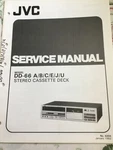 Jvc DD-66 Cassette Deck Original Service Repair Manual. Fixed Price $9.00.