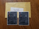 One New Heathkit Front Label #390-1283 For IG-5240 Color Generator Nos. Fixed Price $10.00.