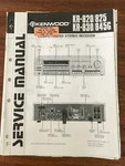 Kenwood KR-820 KR-825 KR-830 KR-845G Receiver Service Manual *original*. Fixed Price $19.89.