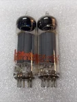 Pair Silvertone 6BQ5 EL84 Vacuum Tubes Tested Strong. Fixed Price $35.00.