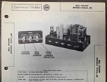 Bell Sound Models & 2122AR Amplifier Photofact. Fixed Price $6.50.