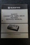Sanyo RD4350 Service Manual. Fixed Price $21.99.