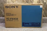 Sony TC-FX433 Stereo Cassette Deck Is, Parts Only. Fixed Price $59.99.