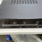 Kenwood KX-96W Stereo Double Dual Cassette Reverse Player Turns Parts Only. Fixed Price $65.00.