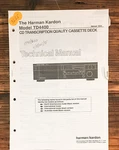 Harman Kardon TD4400 Cassette Service Manual *original*. Fixed Price $19.97.