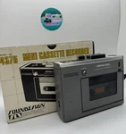 Vintage Soundesign 4375 Portable Mini Cassette Recorder Japan. Fixed Price $50.00.