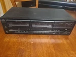Realistic Dual Tape Deck Cassette Stereo No. 14-650. Fixed Price $75.00.