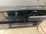 Aiwa AD-WX777U Stereo Dual Cassette Deck Amts Auto Reverse Untested. Fixed Price $59.00.