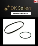 Replacement Belts For Technics RS-M225 Cassette Deck Player. Fixed Price $10.92.