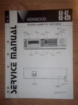 Kenwood Service Manual KX-42B Cassette/tape Deck/player Original Repair. Fixed Price $7.98.