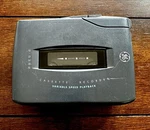 Ge Variable Speed Battery Operated Cassette Recorder (3-5362A) Tested-working. Fixed Price $8.50.