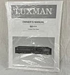 Original Oem Luxman DZ-111 Owners Manual Complete With Warranty Cert. Ex Cond. Fixed Price $11.99.