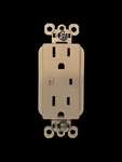 Legrand Pass Seymour 5262WSP Tvss Receptacle With Alarm White 15A 125V. Fixed Price $19.99.