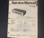 Technics SH-8010 Stereo Frequency Equalizer Original Service Manual 1979. Fixed Price $9.99.
