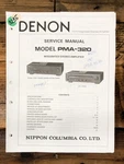 Denon PMA-320 Amplifier Service Manual *original*. Fixed Price $19.97.