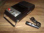 Vintage Rampart Brand Model# MW-200 Battery Operated Cassette Tape Recorder. Fixed Price $25.00.