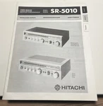 Hitachi SR-5010 Stereo Receiver Instruction Manual *original* Multiple Languages. Fixed Price $11.95.