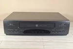 General Electric VG4000 Heads Vhs Video Cassette Recorder Player- No Remote. Fixed Price $37.99.